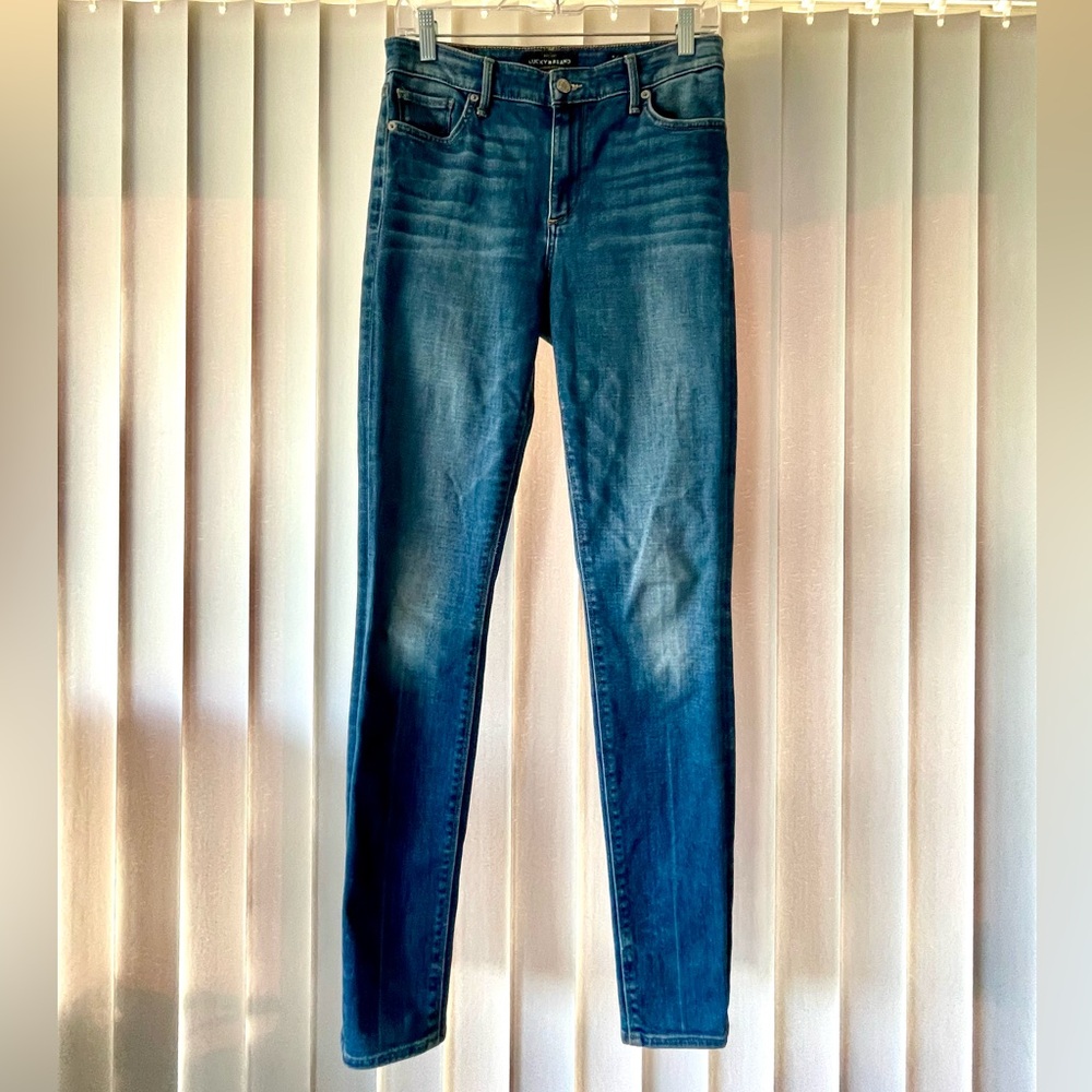 Lucky Brand- stretch Women's Blue Jeans- Size 4/27
